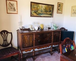 Antique buffet