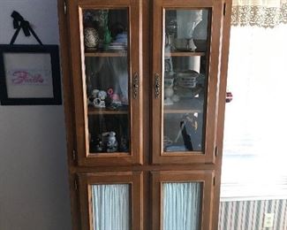 china hutch display cabinet