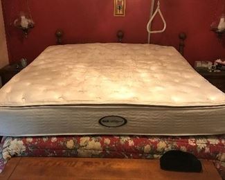 king sized bed with handicap accessories