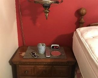 matching nightstand