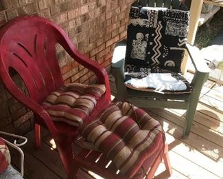 plastic lawn furniture recliners