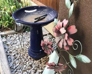 large birdbath
