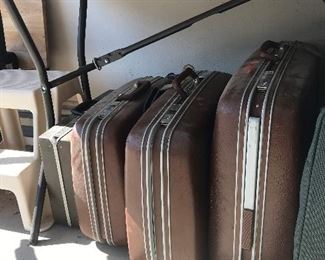 vintage luggage