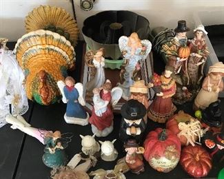 Thanksgiving figurines