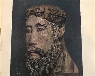 Le Louvre Paris, France vintage art book