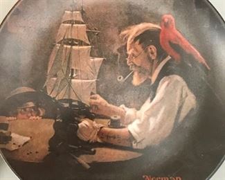 Norman Rockwell decorative plate
