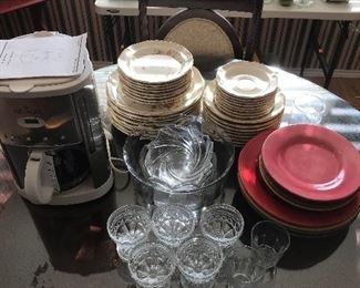 Coffee maker & crystal