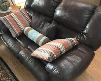 leather sofa