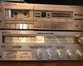Marantz Receiver & Cassette deck