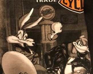 Harley Davidson Looney Tunes shirt
