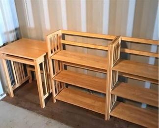 Collapsing Shelves