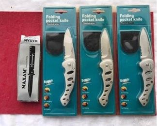 Four New Knives