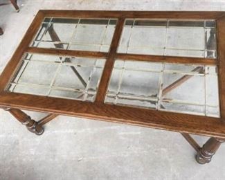 Glass Top Table