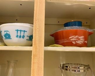 Both Pyrex bowls are sold.