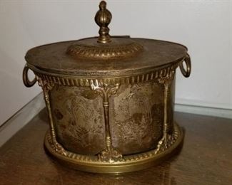 Brass container