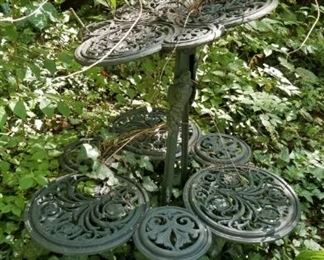 Wrought Iron Garden Plant Stand