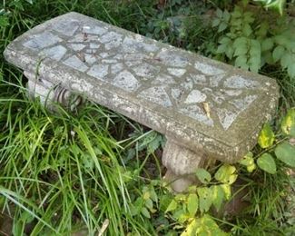 Garden seating. Bring help to move