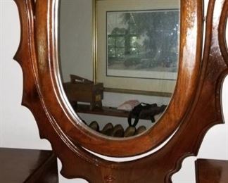 Mirror on dresser
