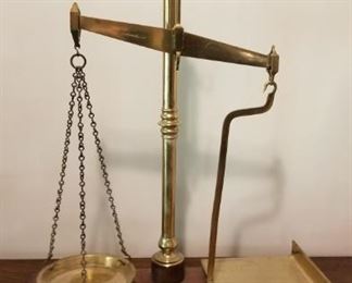 Brass Scale by W. Brecknell
