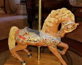 Carousel horse