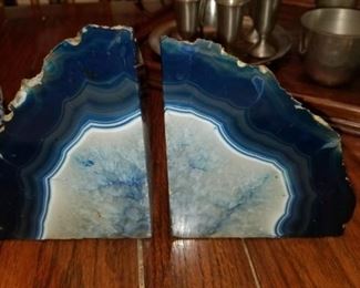 Geode bookends