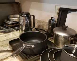 Nice pots and pans