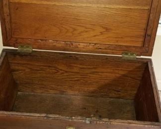 Wooden Box open