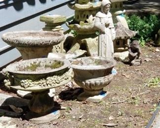 Concrete statuary