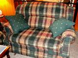 Upholstered Rocking Settee