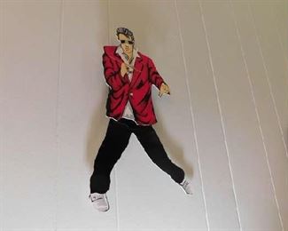 Elvis Clock, Legs move