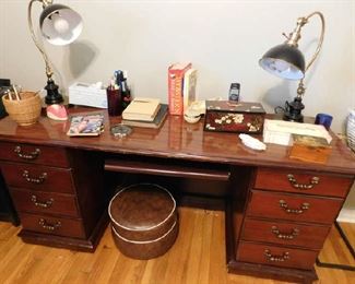 Mahogany Computer Desk