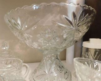 Small Star of David Punch Bowl