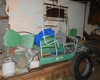 Green Metal Outdoor Furniture