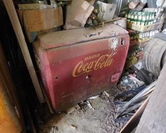 Old Coca Cola Drink Box