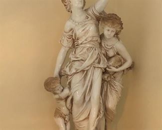 Some chips on the base but a gorgeous statue.
