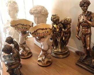 Vintage statues
