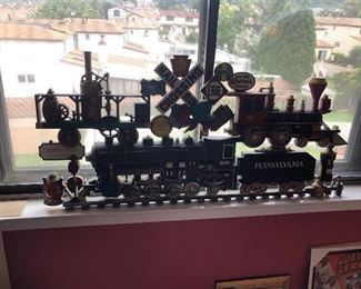 Train plaque