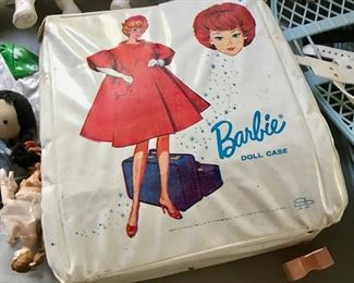 Barbie Doll Case filled with Barbie clothes