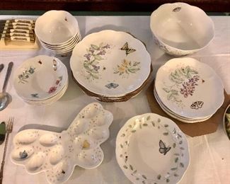 Lenox Butterfly Meadow china set