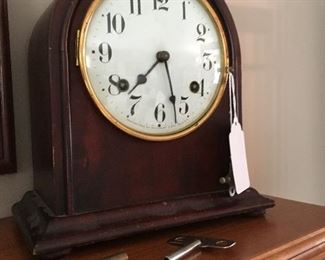 Antique shelf clock