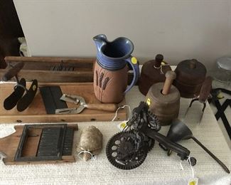 An array of kitchen collectibles