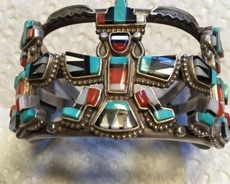 Wonderful Zuni inlay bracelet