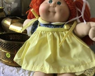 Vintage cabbage patch doll with original papers. Birthdate Sept.9