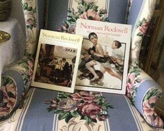 Norman Rockwell Books ( some pages large enough for framing)