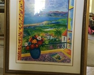 Litho-signed in pencil & numberd