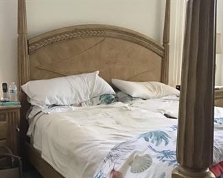 Electric 4 Poster Tuscan King Bed--each side controlled individually.