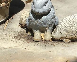 Outdoor Bunny& Hedgehogs