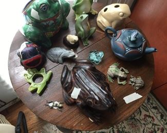 Frogs from all over and in all different media