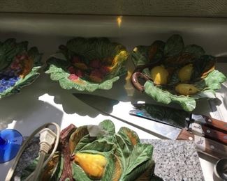 Italian salad bowls