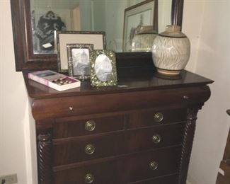 Nice dresser with interesting carved details